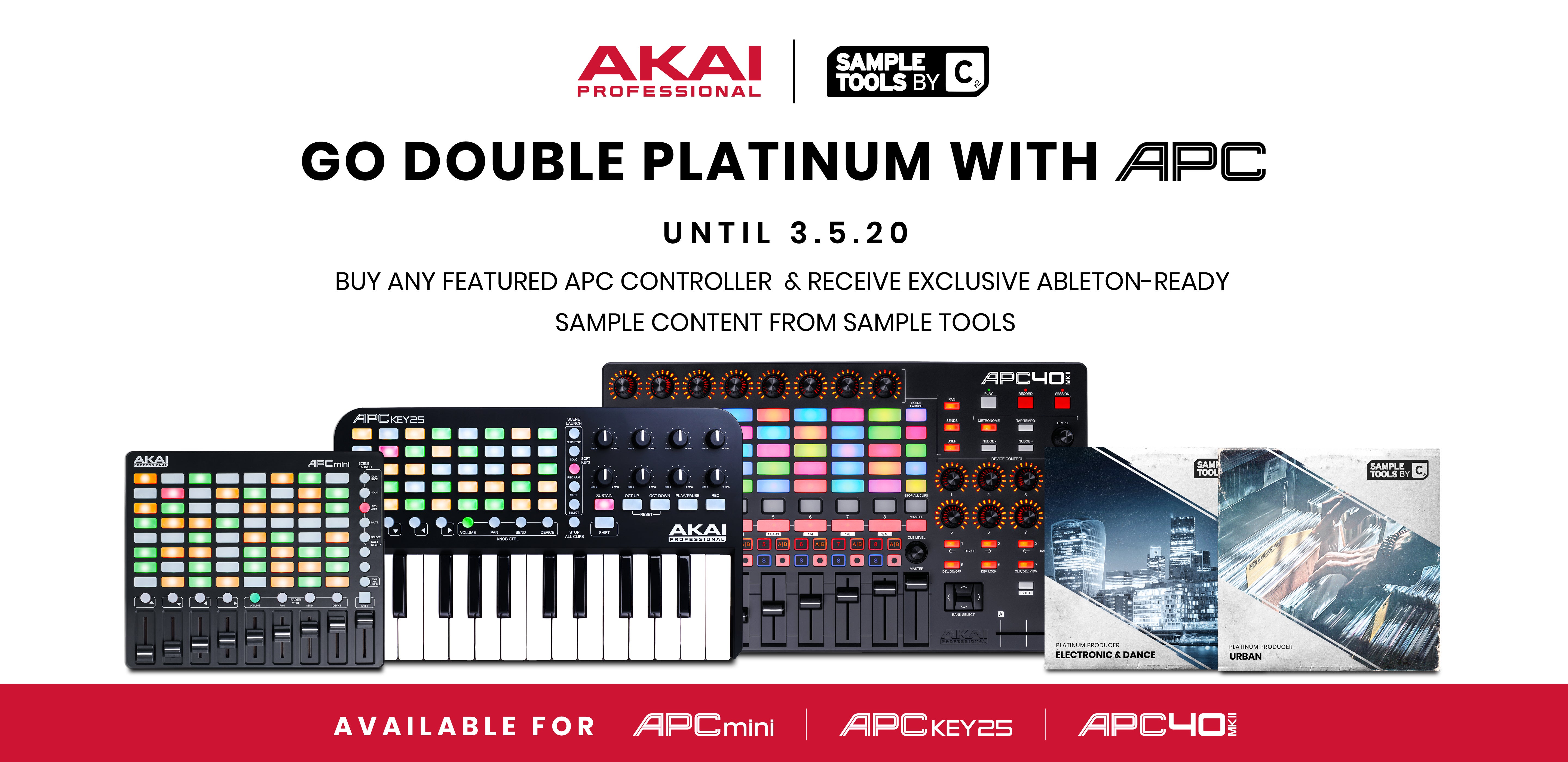 Ga voor platinum als Akai APC gebruiker! Go for Platinum with your AKAI APC!